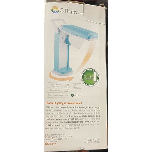 OTT LITE 13 W Magnifier TASK Lamp - Picture 3 of 4